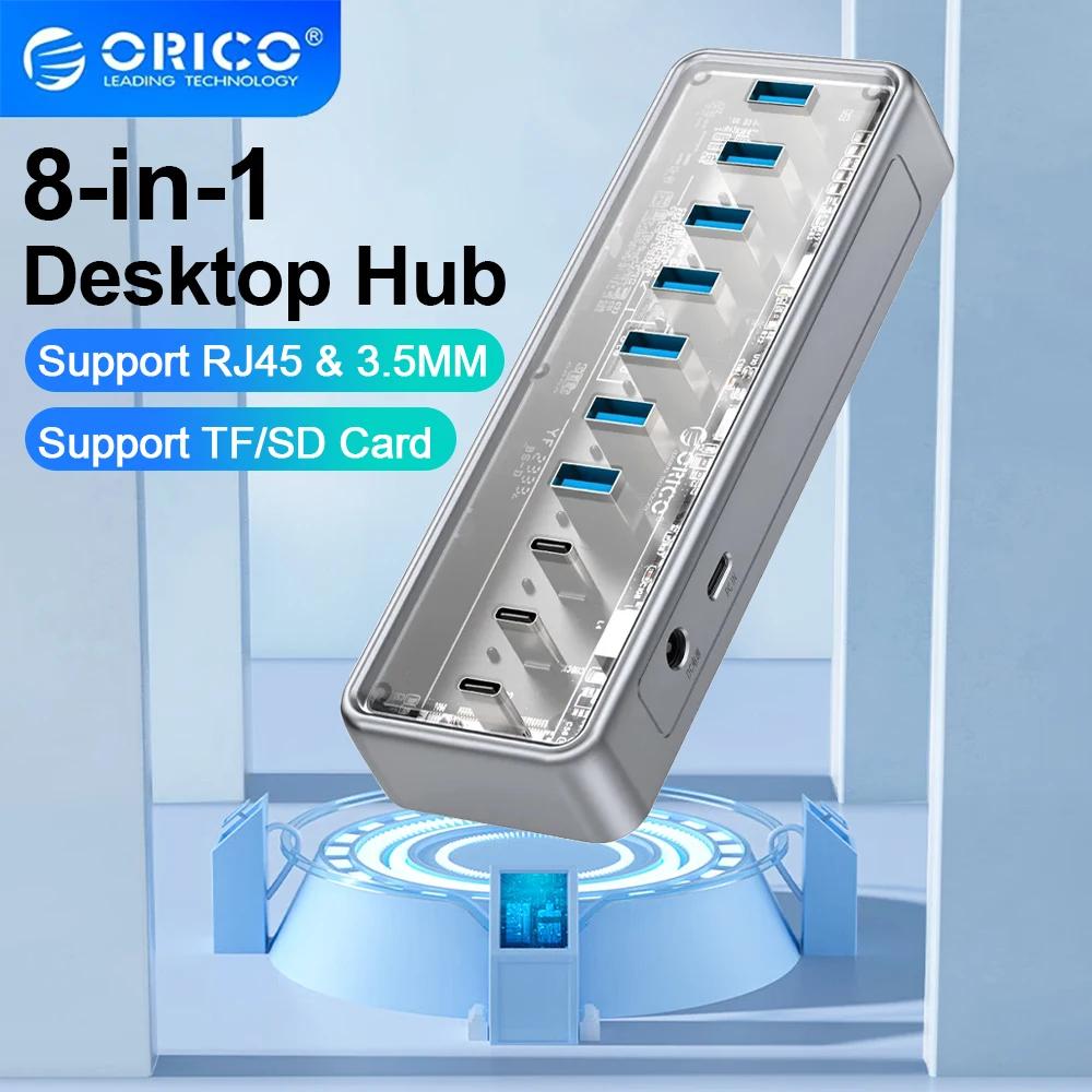 ORICO ˷̴ ձ USB 3.1 ,  ӱ 8 Ʈ  Ȯ, CŸ  USB ġ , 5Gbps